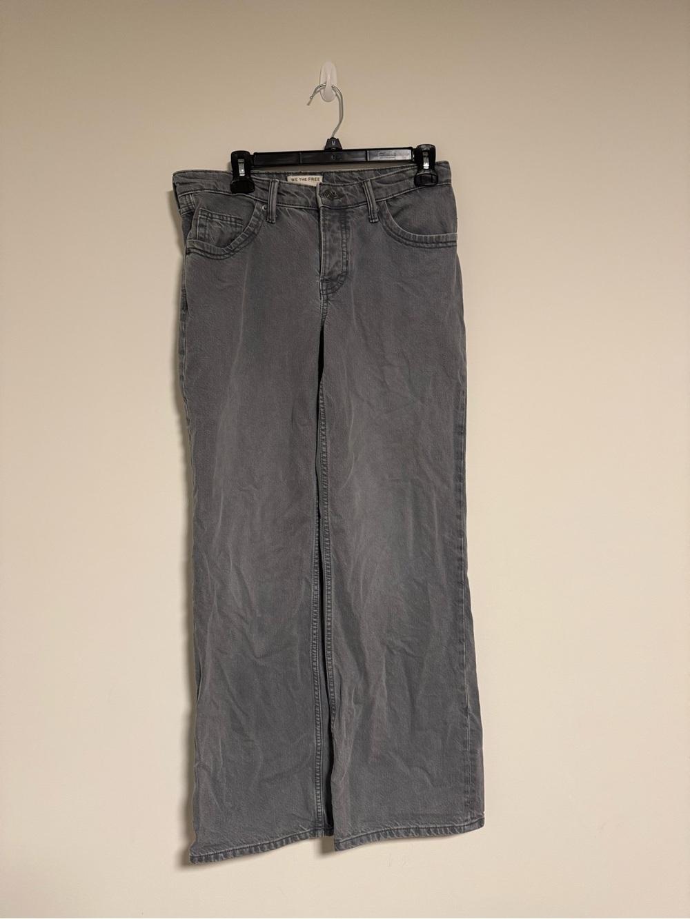 We The Free Tennessee Gray Low Rise Boyfriend Jeans